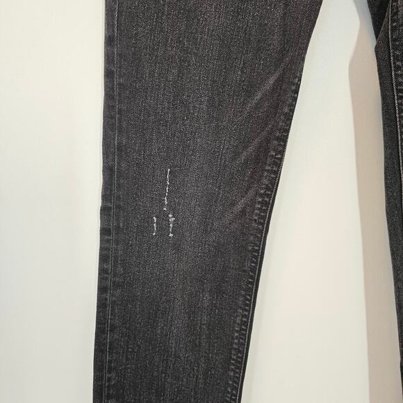 Diesel Belthy Ankle Regular Slim Straight Low Waist 084JS Black Jeans Size 27 - Picture 5 of 15